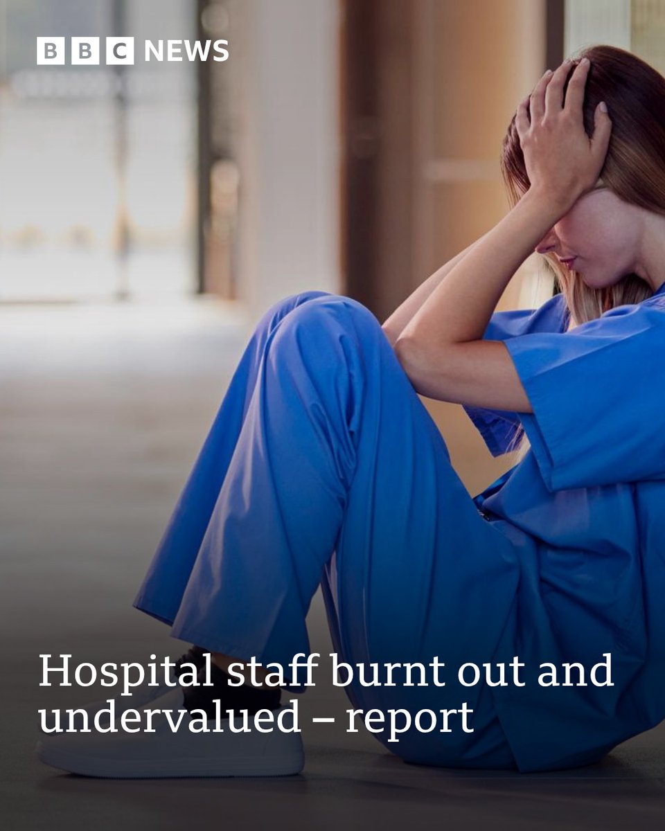 BBCSussex's tweet photo. Staff at East Surrey Hospital in Redhill, which provides services across Surrey and West Sussex, have highlighted "widespread burnout and feeling undervalued" in a report.  

More here:

https://t.co/ynz12UOedq https://t.co/nEpJX9hhYz