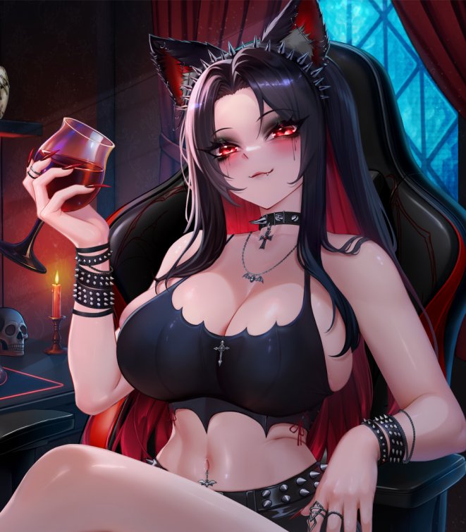 VampykinzVT's tweet photo. Irl Vs Vtuber https://t.co/FtzvxYNlVq