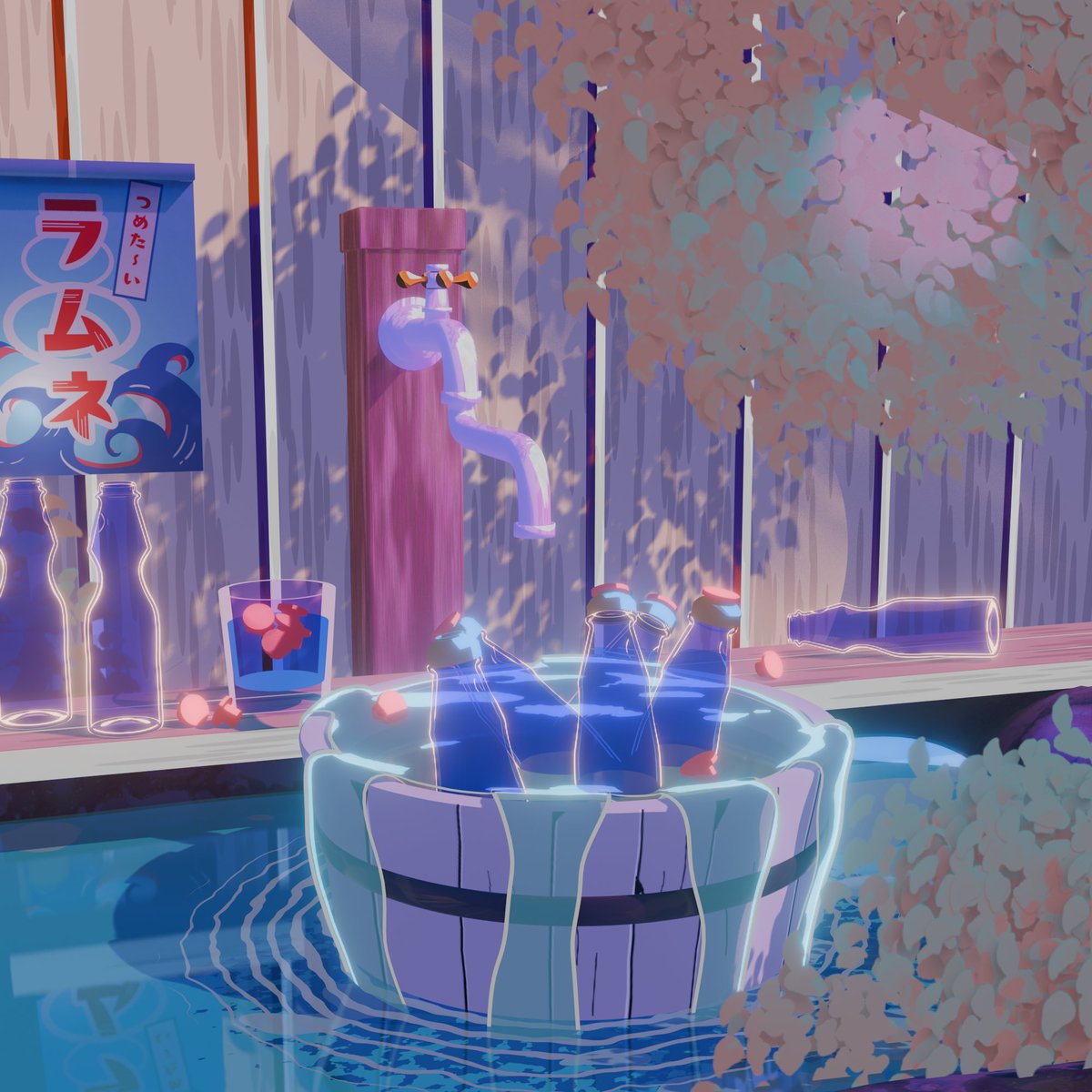 kinironotsuki's tweet photo. 夏らしくてお気に入り🌤
#Blender #b3d https://t.co/yXMYYUpgOV