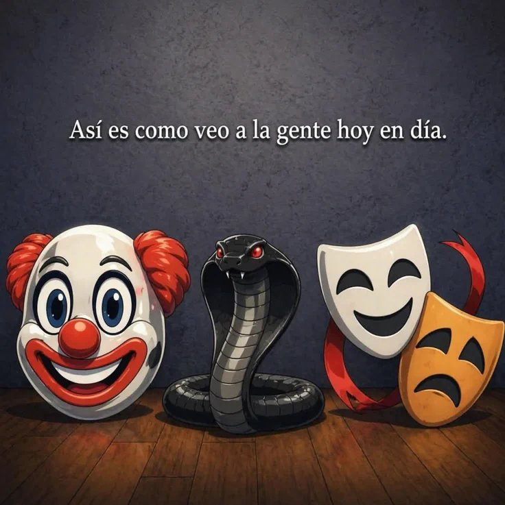 mar_3377's tweet photo. 🤡🐍🎭 https://t.co/yI0METyoQF