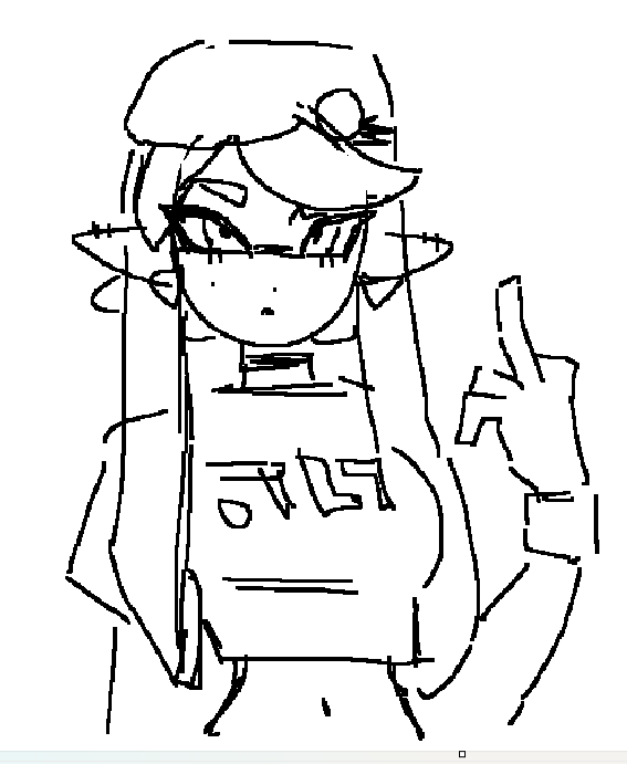 ACHTZENN's tweet photo. mouse on paint #splatoon https://t.co/skNUoBZOEA