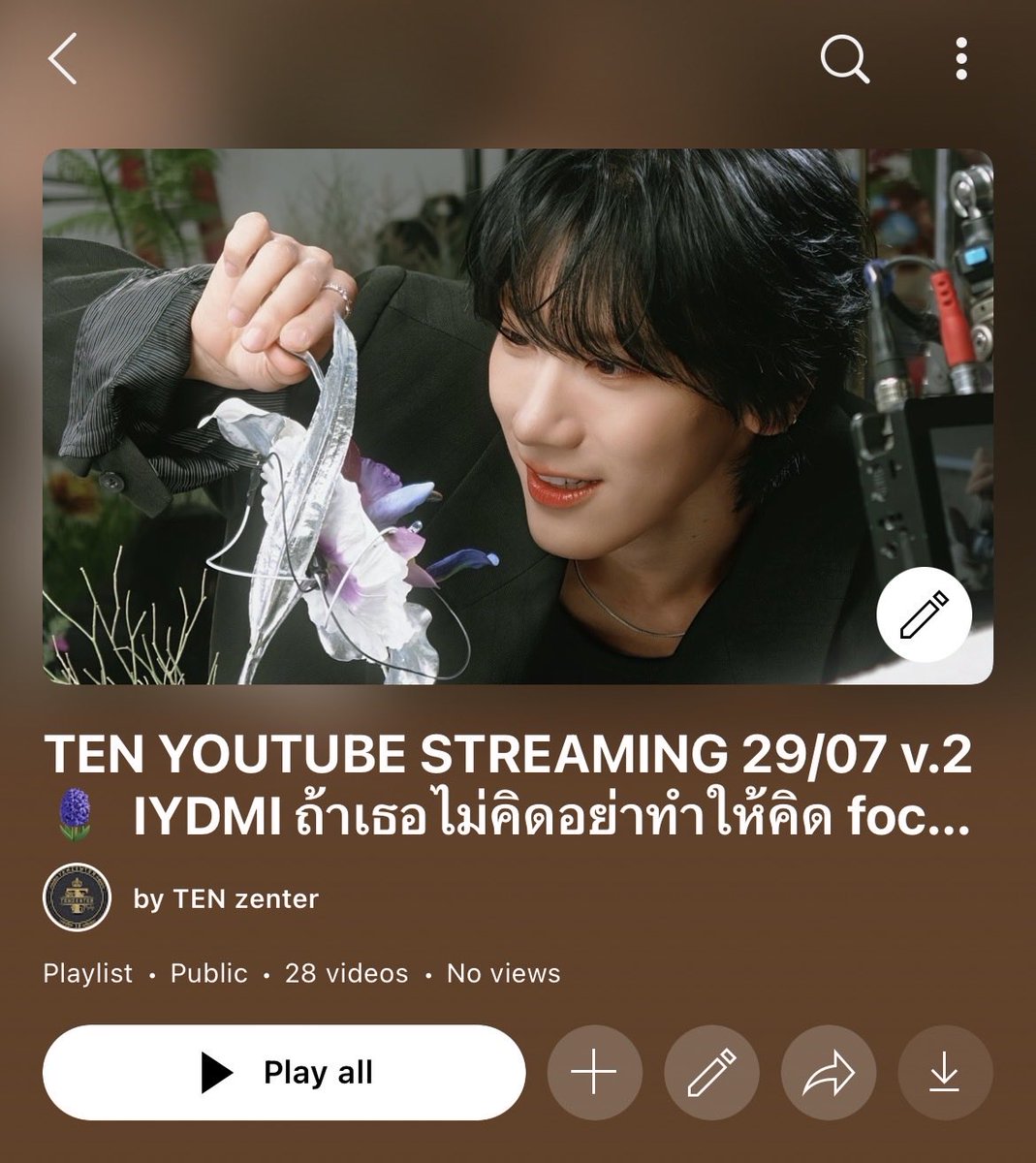 TENzenter's tweet photo. TEN YOUTUBE STREAMING PARTY🎧

สำหรับเลิฟลี่คนไหนที่ไม่สะดวกพิมพ์ค้นหา แอดมี 2 playlist มาเสิร์ฟแล้วค่ะ หรือใครสะดวกค้นหาเพื่อเพิ่มการมองเห็นก็สามารถทำได้เช่นกันค่ะ มาดันยอดสตรีมไปด้วยกันนะคะ

Keep stream for our ‘TEN’ 💜

🔗 https://t.co/WawW1XMkiH
🔗 https://t.co/FwR3TUAHLC

#StreamForTEN #เลิฟลี่สตรีมเตนล์ได้
#TEN #TENLEE #เตนล์ #텐