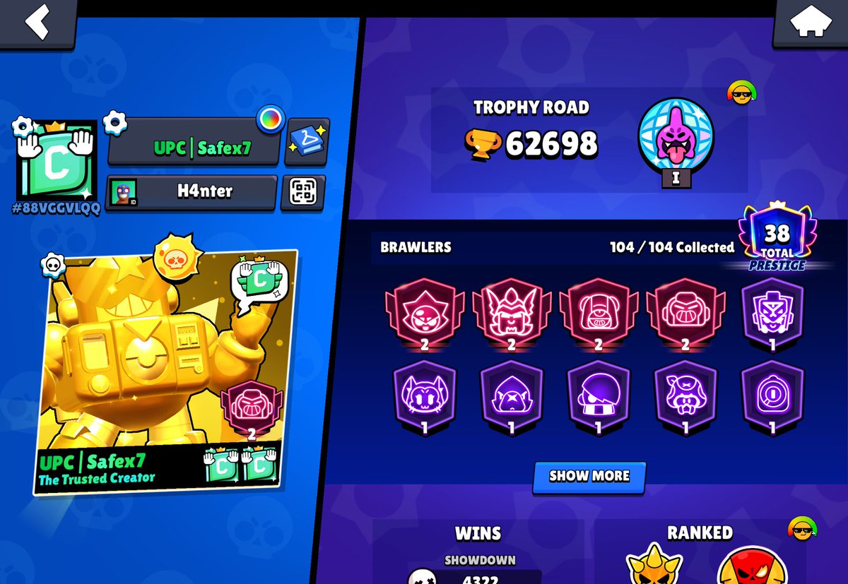 Safex7yt's tweet photo. Finally got them! 🔥 Huge thanks to Brawl Stars and Supercell! ❤️🥹
#supercellcreator #brawlstars https://t.co/tN8BOEs212