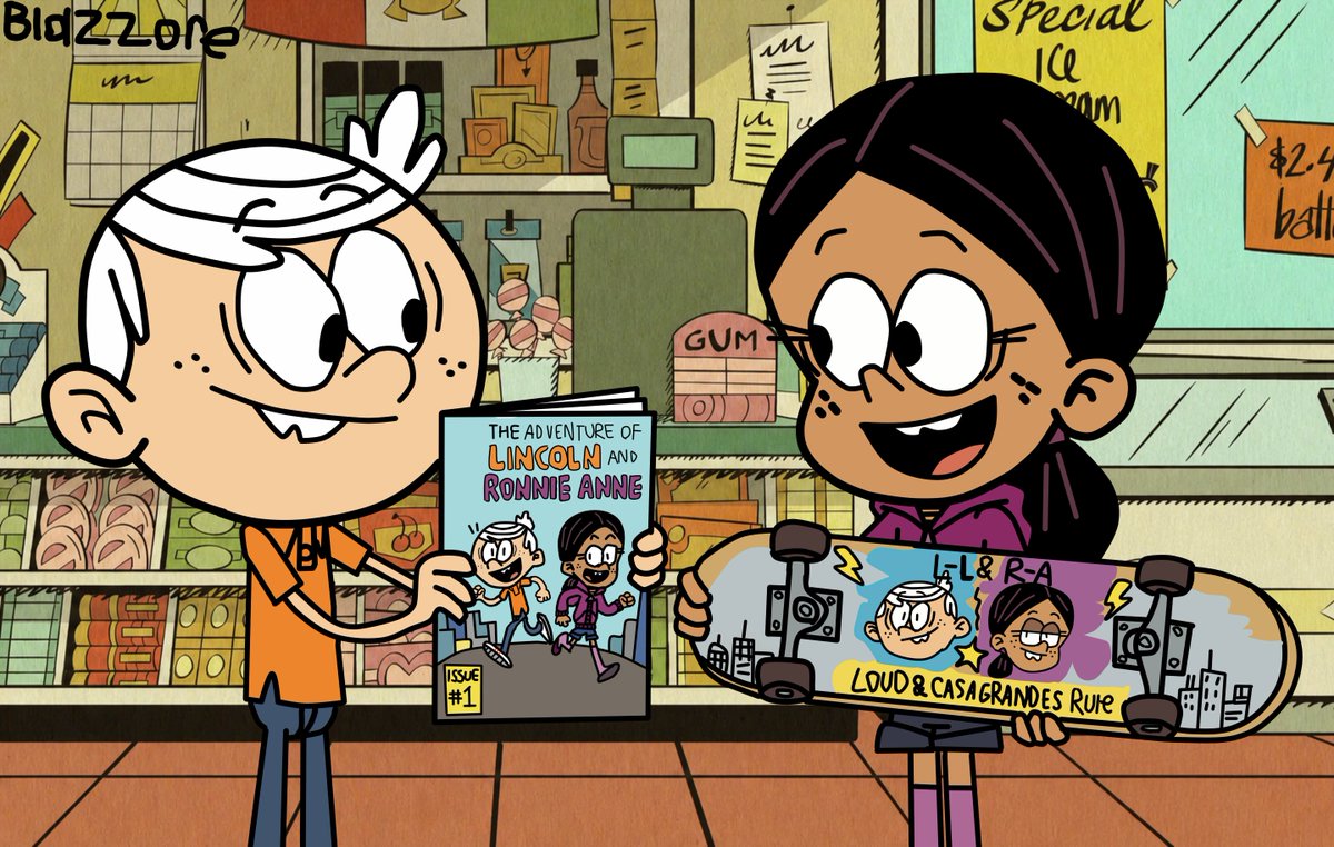 TheBlazzore's tweet photo. #theloudhouse #Ronniecolnweek2026 Lincoln and Ronnie Anne give each other a special gift. https://t.co/YyB1SLjaqh