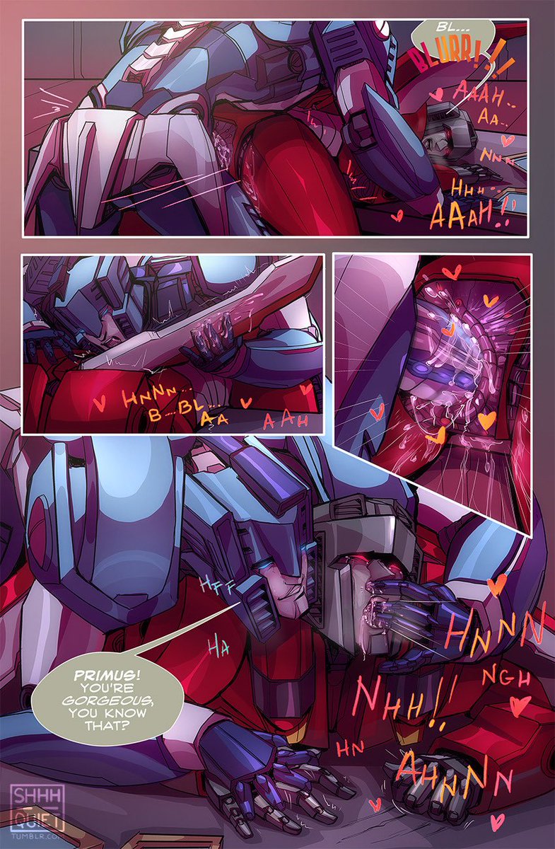 spivalintove's tweet photo. First from https://t.co/rXV2TrZkBR (gone) is a Blurr x Starscream comic, originally published March 12, 2017 over several months. First three pages are up on Paheal and fourth recovered from previous reposts on Tumblr.

#valveplug #blurr #starscream #blurrscream https://t.co/LT88pf8Brs