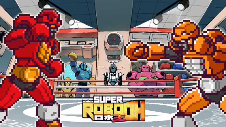 FoxyBoxyGames's tweet photo. Production stage for Super ROBO OH illustration by @No_842 
#スーパーロボ王 https://t.co/JIDQZFdeZi