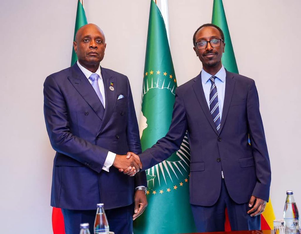 MFAEthiopia's tweet photo. Minister of Foreign Affairs Gedion Timothewos met with the Foreign Ministers of the Republic of the Congo and Angola on the sidelines of the 49th Ordinary Session of the African Union Executive Council in Addis Ababa, where they discussed ways to advance bilateral cooperation and exchanged views on key continental issues.

In his meeting with his Republic of the Congo counterpart, FM Gedion explored opportunities to expand cooperation in emerging areas, including artificial intelligence, as well as climate change mitigation and resilience. The two sides also reaffirmed their commitment to enhancing economic ties as a key pillar of the bilateral relationship.

In his meeting with Angola’s Foreign Minister, FM Gedion discussed matters of mutual interest at both the bilateral and continental levels. The ministers underscored the importance of closer collaboration to strengthen the African Union’s institutional mechanisms and advance common African priorities.