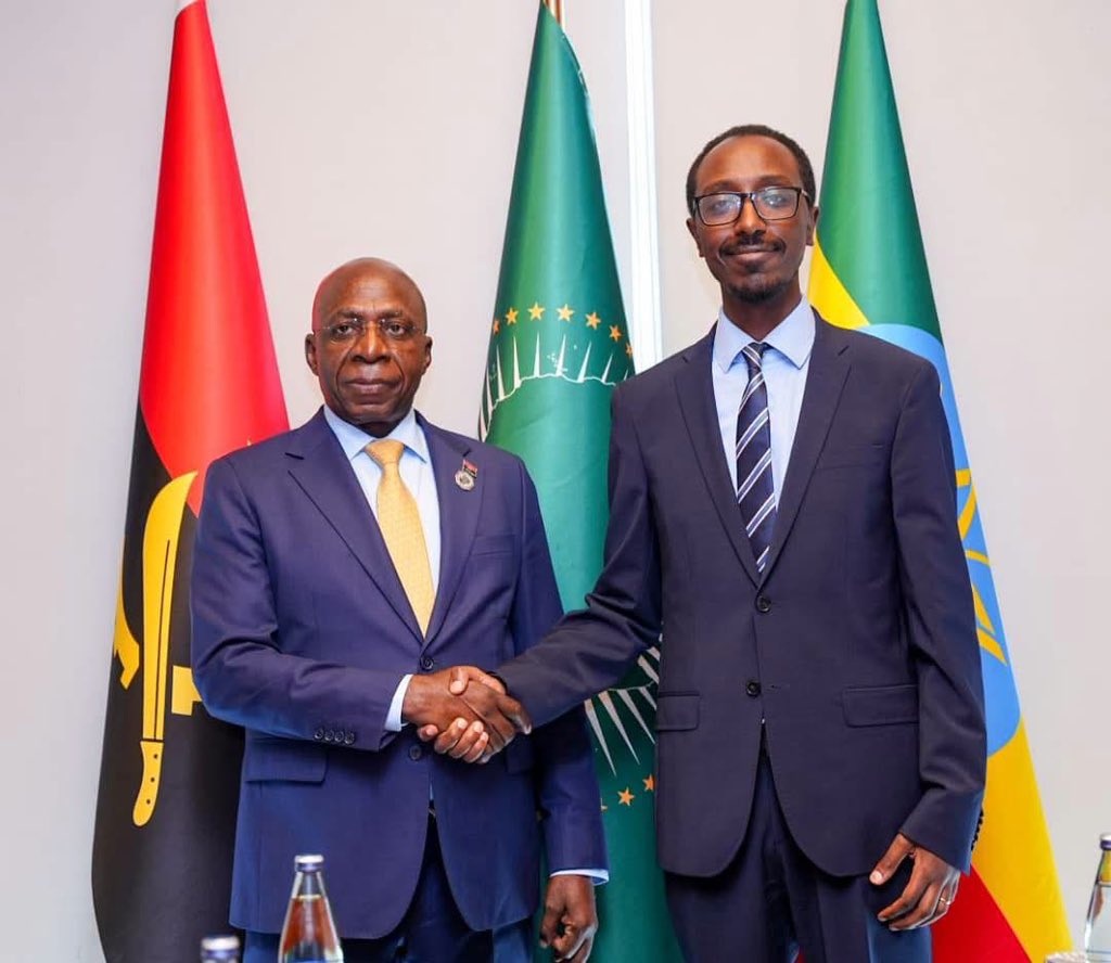 MFAEthiopia's tweet photo. Minister of Foreign Affairs Gedion Timothewos met with the Foreign Ministers of the Republic of the Congo and Angola on the sidelines of the 49th Ordinary Session of the African Union Executive Council in Addis Ababa, where they discussed ways to advance bilateral cooperation and exchanged views on key continental issues.

In his meeting with his Republic of the Congo counterpart, FM Gedion explored opportunities to expand cooperation in emerging areas, including artificial intelligence, as well as climate change mitigation and resilience. The two sides also reaffirmed their commitment to enhancing economic ties as a key pillar of the bilateral relationship.

In his meeting with Angola’s Foreign Minister, FM Gedion discussed matters of mutual interest at both the bilateral and continental levels. The ministers underscored the importance of closer collaboration to strengthen the African Union’s institutional mechanisms and advance common African priorities.