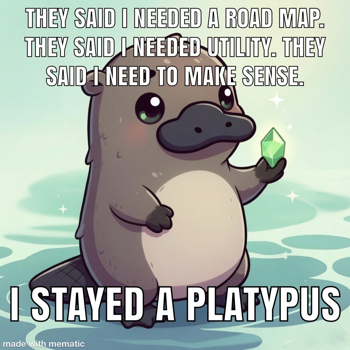 Puddle The Platypus tweet media