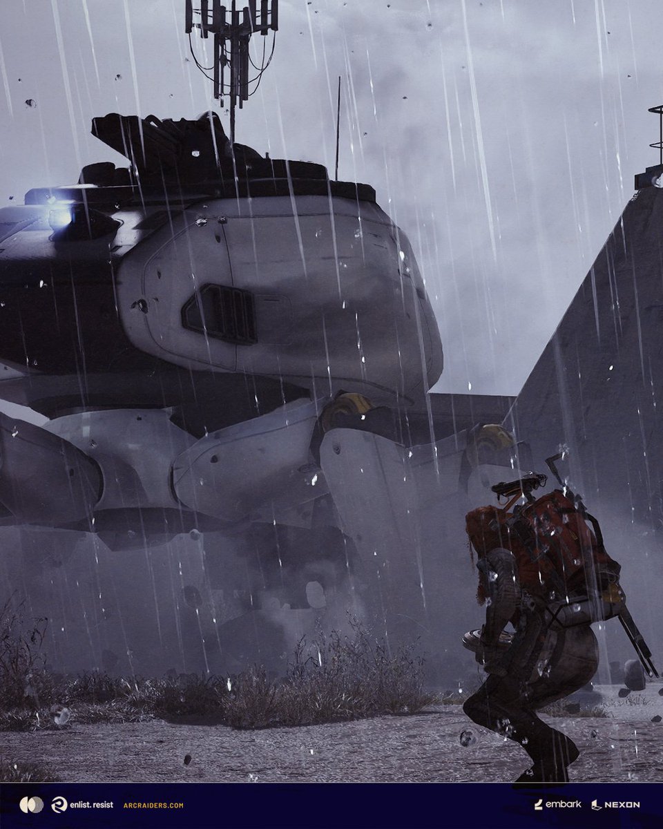 ARCRaidersGame's tweet photo. Sneaky… sneaky... *Branch snap*
Gulp 😰