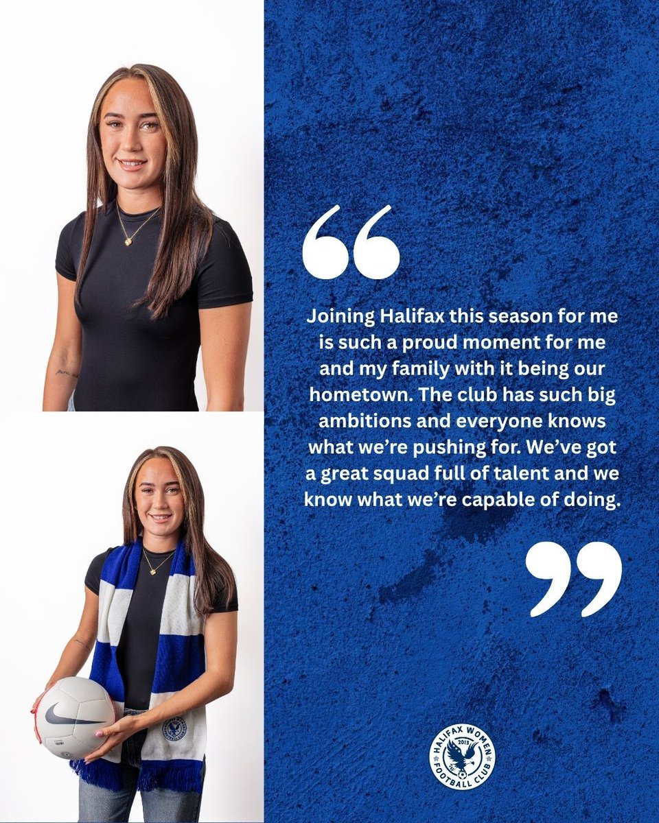 HalifaxFCWomen's tweet photo. Darcie comes home! 🏠️ 

Halifax Women can confirm the signing of Defender Darcie Sugden-Brook for the 2026/27 season. ✍️ 

Local girl Darcie has previously played for Hull City, Middlesbrough and Sheffield United.

#FAWNL #FlyTogether https://t.co/Dh2zVOnumw