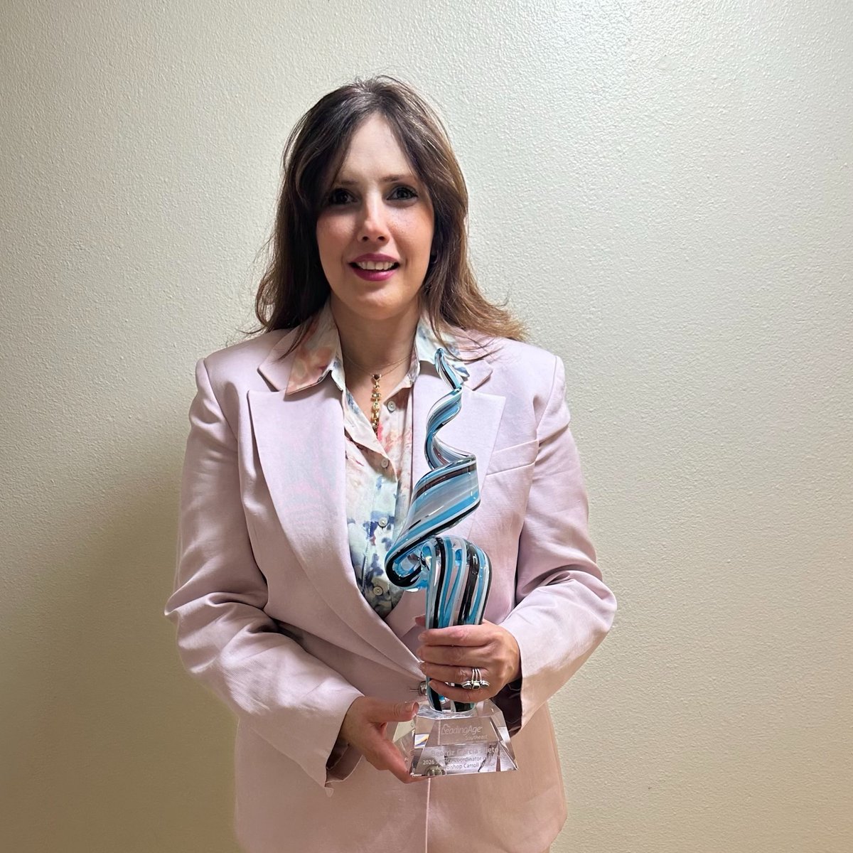CatholicHealthX's tweet photo. Congratulations to Beatriz B. Garcia-Nieto of Archbishop Carroll Manor on earning LeadingAge Southeast Florida's Social Service Coordinator of the Year Award. A well-deserved honor that reflects the very best of Catholic Housing Management and Catholic Health Services.
#TeamCHS https://t.co/5BBLSPmKDQ