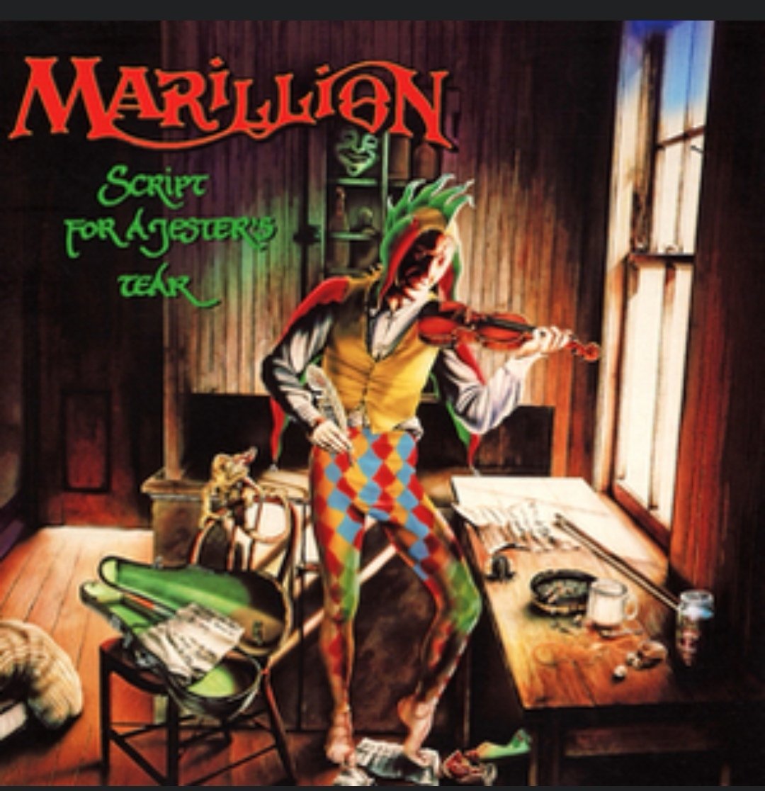 AlunBishop's tweet photo. @GingerWildheart Marillion - Script for a Jesters Tear. 6 tracks which effortlessly flow into one another. https://t.co/akGFGdzccg