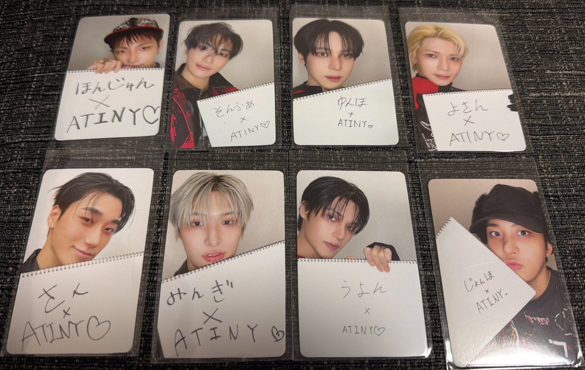 yUyU323YuYu's tweet photo. ATEEZ交換 トレカ BAD 異種交換 

【譲】JPFC特典①②
【求】初回盤A B 他特典🐶🐿️

郵送にて交換いただける方優先 

異種交換です難しいとは思いますが、お気軽にお声掛けください🙇‍♀️💗 https://t.co/pOHzmxlenf