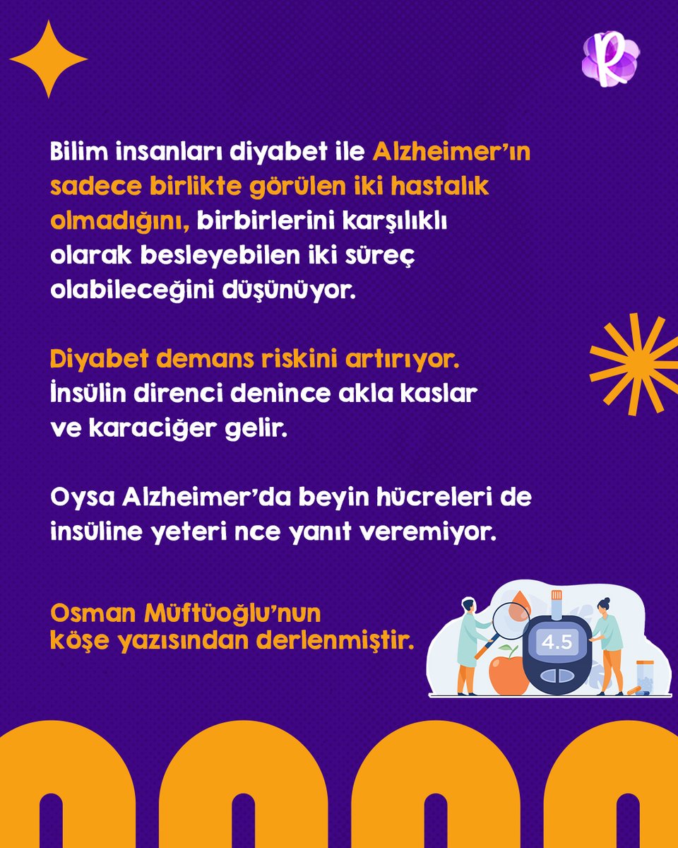 rozakadin's tweet photo. "Diyabet ve demans: Aynı madalyonun iki yüzü mü?"

✍️Prof. Dr. Osman Müftüoğlu kaleme aldı

https://t.co/TtWdVnaPUl https://t.co/IgD4Dvkkwx