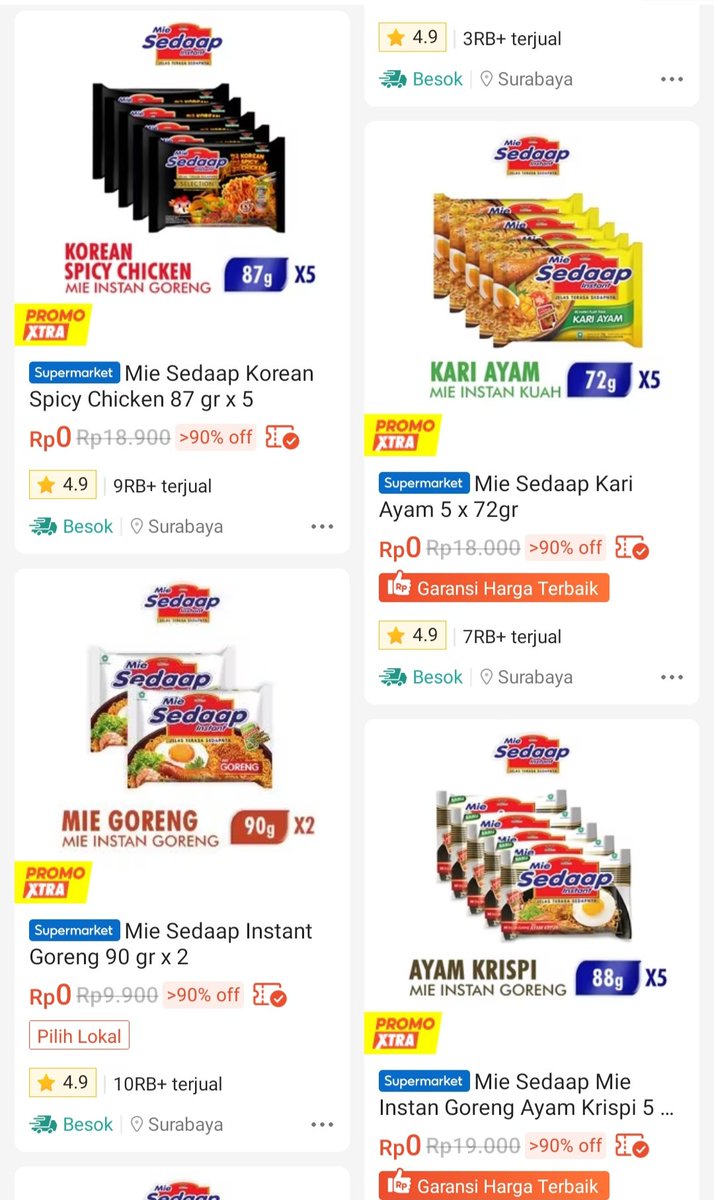 diskonlaginih's tweet photo. thank you EMAIL UB😍
buat persediaan di kos~ https://t.co/Pvr7GoeCeo