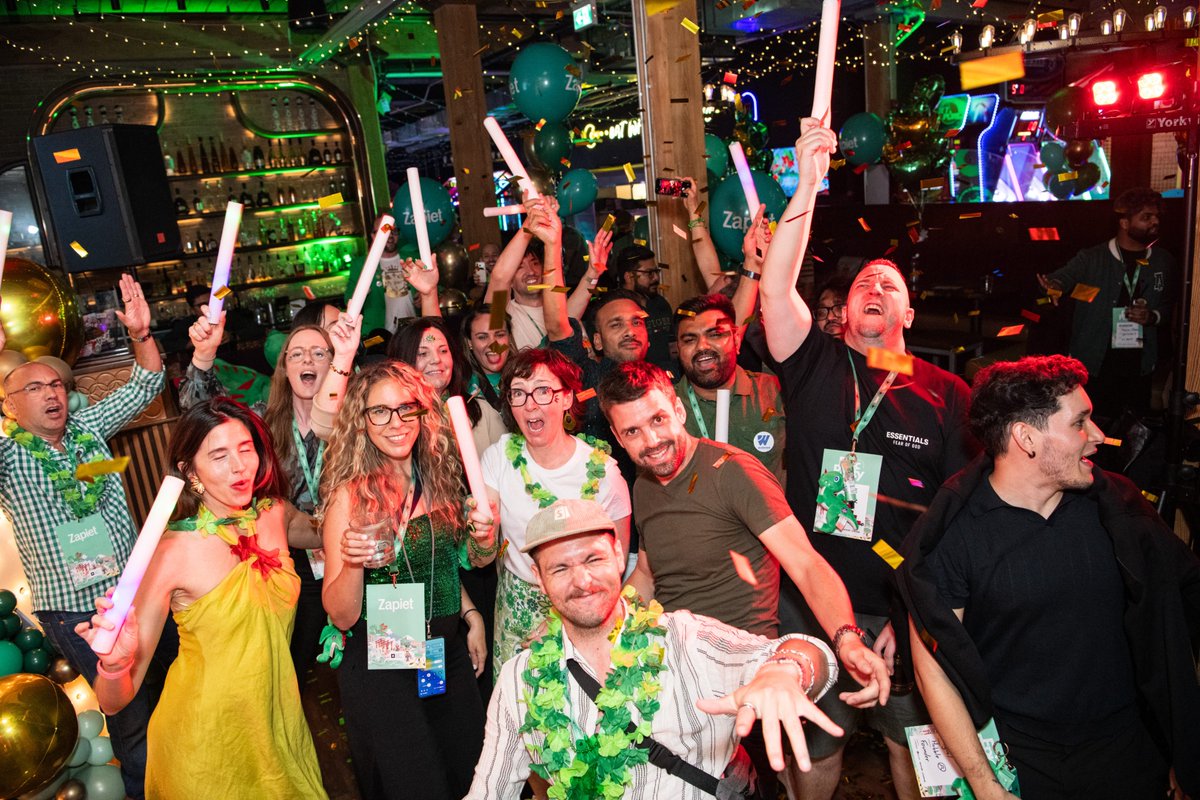 zapiet's tweet photo. It’s time to relive the biggest @ShopifyDevs community party of the year! 🥳💚

The official Epic Party 2026 photos are here. Find yourself, tag your friends and share your favourite moments:

https://t.co/zVJGcpv3oF

We’ve just about recovered. Have you? 👀 https://t.co/nRSgnIoE56