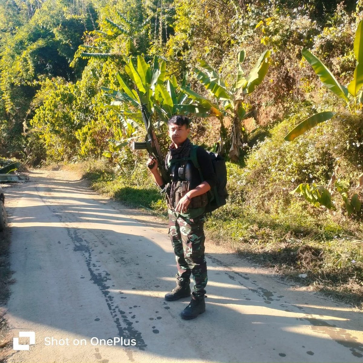 JShakurB's tweet photo. The NSCN-IM/NVG Terrorist neutralized during the attack on 207 CoBRA Battalion @crpfindia today has been identified as Lanbimei Riamei, son of Kadirang Riamei, from Longmai (Noney) Bazar. https://t.co/WoNLIs2oDk