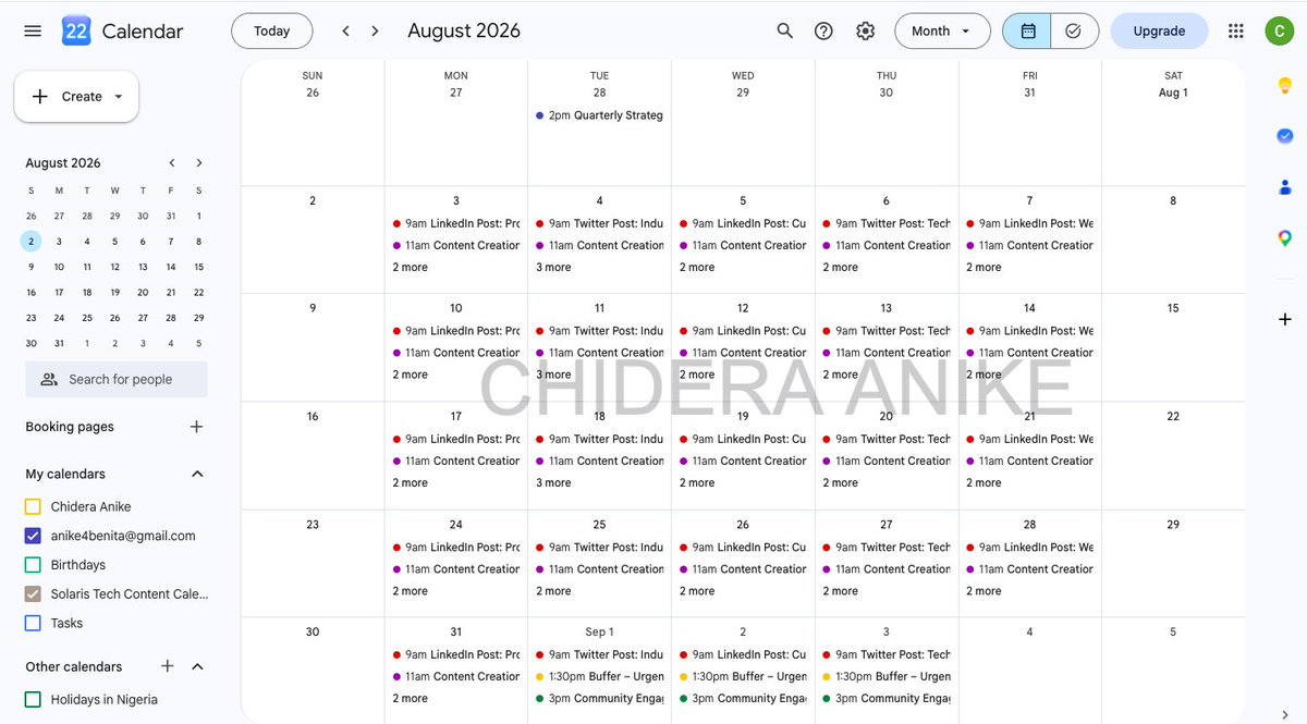 ChideraAni22136's tweet photo. Day 7 of 20-day visibility challenge with @remotetrybe hosted by @odosaar.

Burnout isn’t always about too much work. Sometimes it’s poor planning.

Buffer slots help me stay consistent when plans change.

#Day7 #RemoteTrybe #VirtualAssistantJourney #RemoteWork #HubSpot https://t.co/eLRqthvGdg