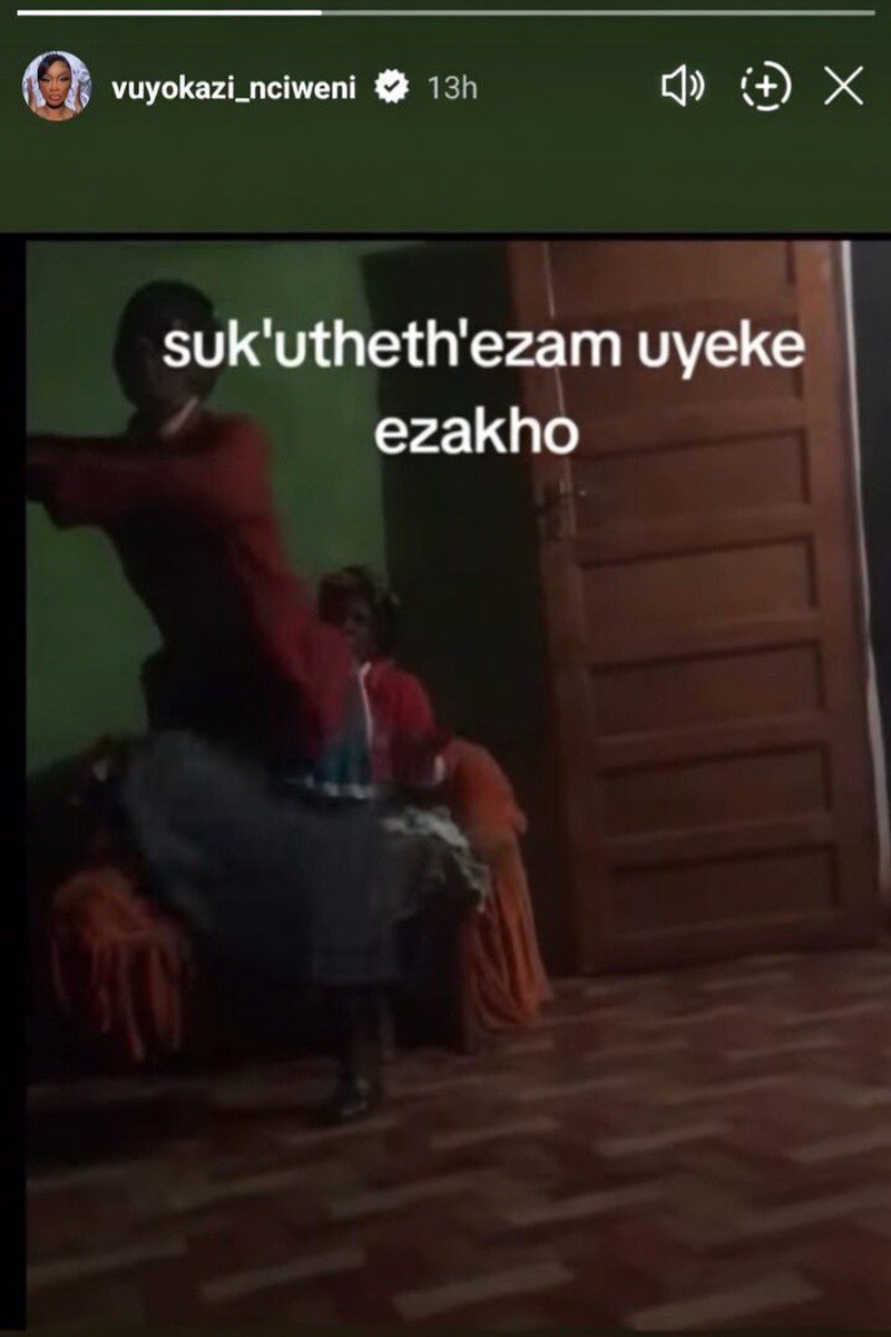 sfisomahla14431's tweet photo. Vuyokazi story on IG 😭😭😭 https://t.co/qLPc5DQrJD