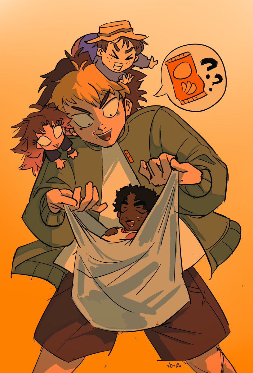 Gachakoi's tweet photo. AF attack for BillyTRDIO on artfight https://t.co/Xdsrp4bGSc