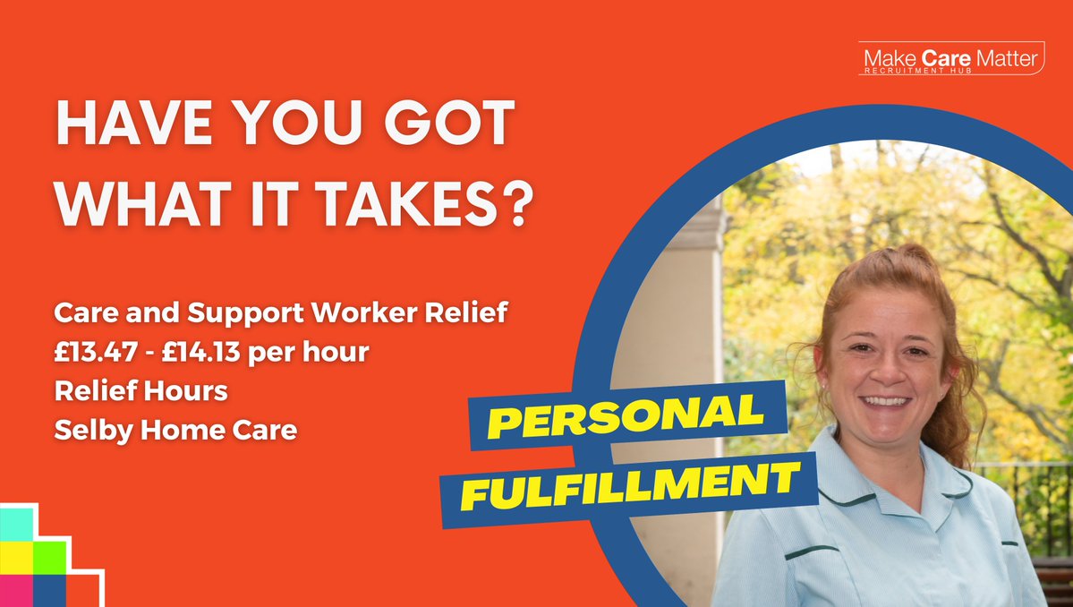 MakeCareMatter's tweet photo. At North Yorkshire Council, our priority is the people we support and making a difference to them.
Apply here! https://t.co/8ZglNTMXQc
#HAS #TeamNorthYorkshire #NorthYorkshireCouncil #CareandSupportWorker #SupportWorker #SelbyJobs https://t.co/5CzNfPrh9B