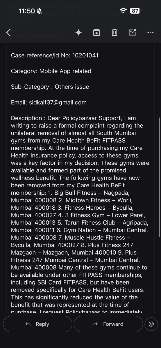sidkaif37's tweet photo. @fitpassindia @careinsuranceIN https://t.co/w11Ru0ffNK