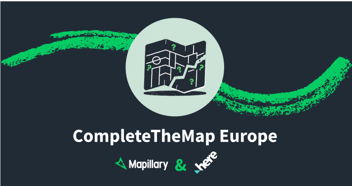 mapillary's tweet photo. 🗺️ Complete The Map 2026 Europe is 𝐇𝐞𝐫𝐞.

Mapillary x @here : we're calling on mappers across Europe to capture fresh street-level imagery this summer. Take part in our challenge and sign up using the form on our blog 👇

https://t.co/5eBoYbyh6s https://t.co/hIDYrOyx5W