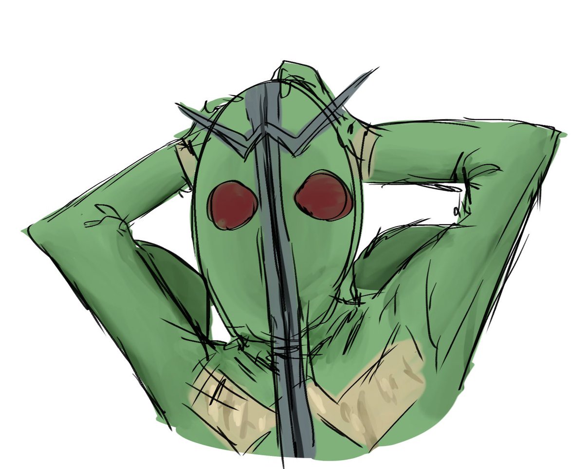 Yamaufpm's tweet photo. フレさんに言われて描いたものと
フレさんのオリキャラさん〜
どちらも似ませんでした。 https://t.co/LNn3abD6fR