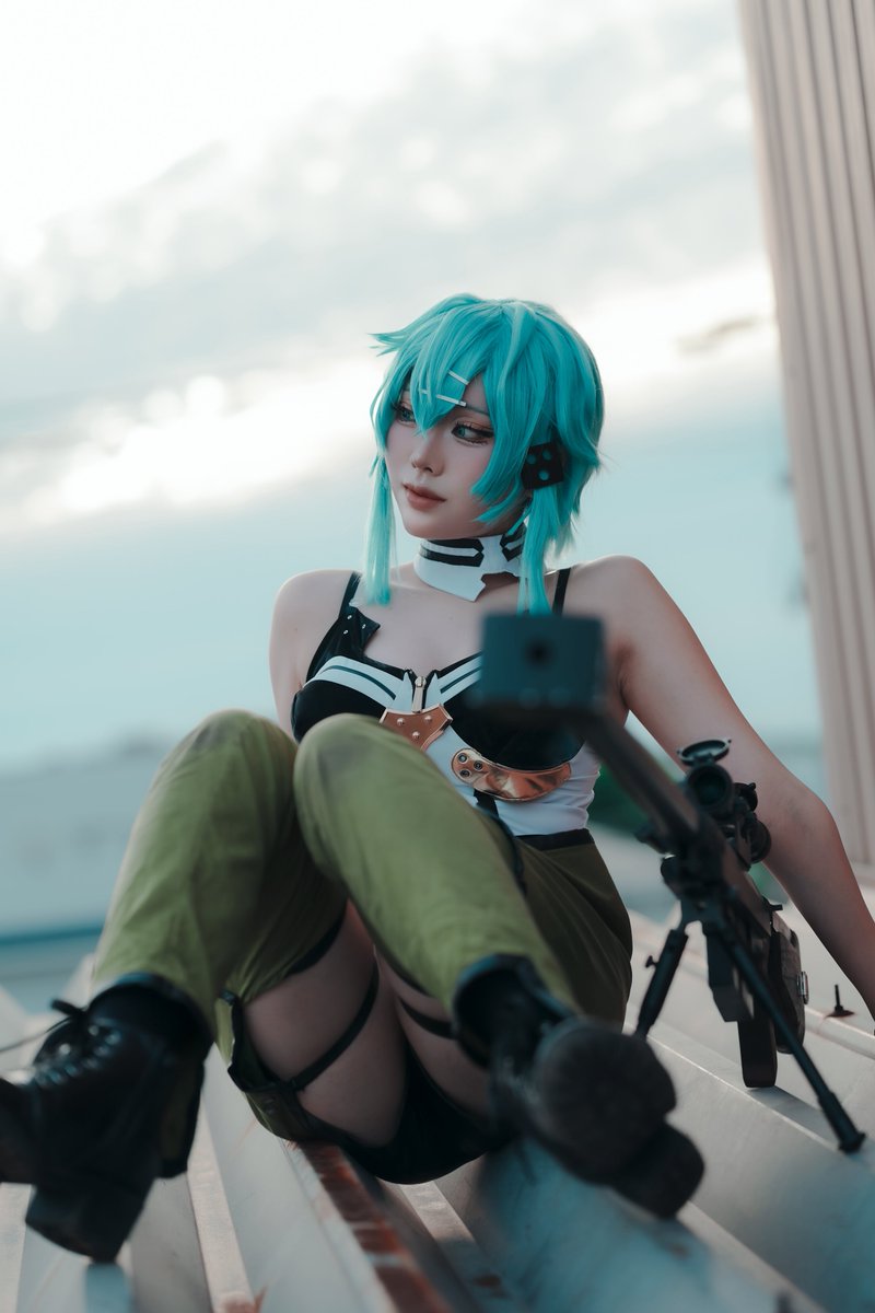 yaanya_cos's tweet photo. cosplay 
SAO   シノン

📸(@NobukichiCamera ) https://t.co/JXbEj9IenD