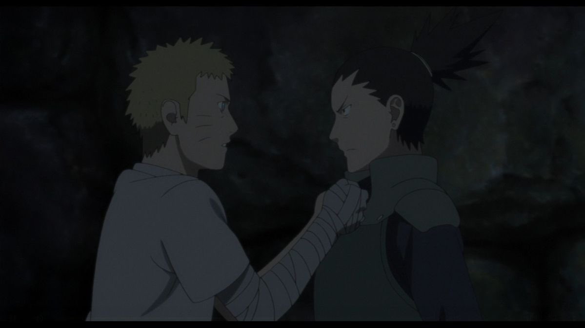 cherryt3ddy's tweet photo. naruto getting ready to throw hands bc shikamaru reminded him that his gf ran away https://t.co/NEaK2P1z9y