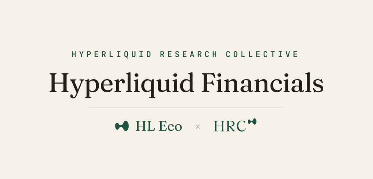 GLC_Research's tweet photo. Very proud to have launched the "Hyperliquid Financials" dashboard with HL Eco.
https://t.co/pzRrZGWCBY

We've been vocal for a long time about closing the information gap in Hyperliquid, and this brings us a real step closer. In my opinion, this is the best dashboard out there from a financial analysis perspective.

No more raw data only, you have EMAs on every charts and can download CSVs if you want to build your own chart as well. If you have any chart suggestion, please feel free to reach out.

Some of the charts I love below.

Go check it out, Hyperliquid.