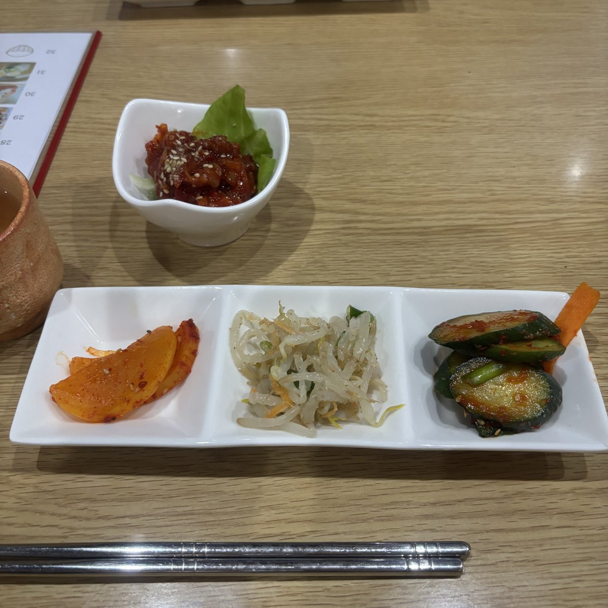 ayusora77's tweet photo. 親友と夜ご飯🌙🍚
韓国料理🇰🇷
美味しかったー😋
キムチ美味しすぎてテイクアウトまでゲット✊💖 https://t.co/SQ2AYPxSyf