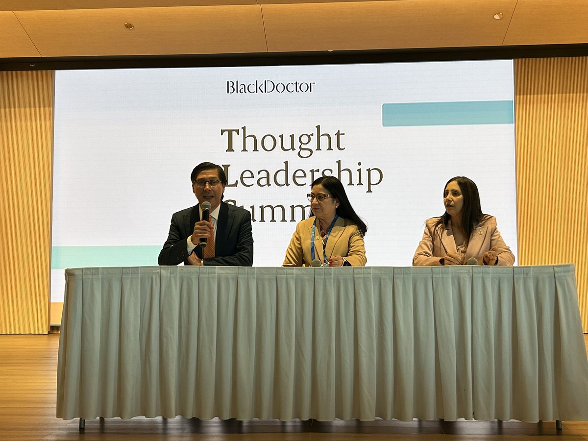 Jamador51's tweet photo. Joined Drs Olga Rodriguez and Debora Silva for conversation about the importance of trust, effective patient communication, health equity, interdisciplinary collaboration, &amp; ensuring that scientific advances translate into better outcomes for patients.
#NMA2026 #NMAPuertoRico26 https://t.co/7W7UPFIMHm