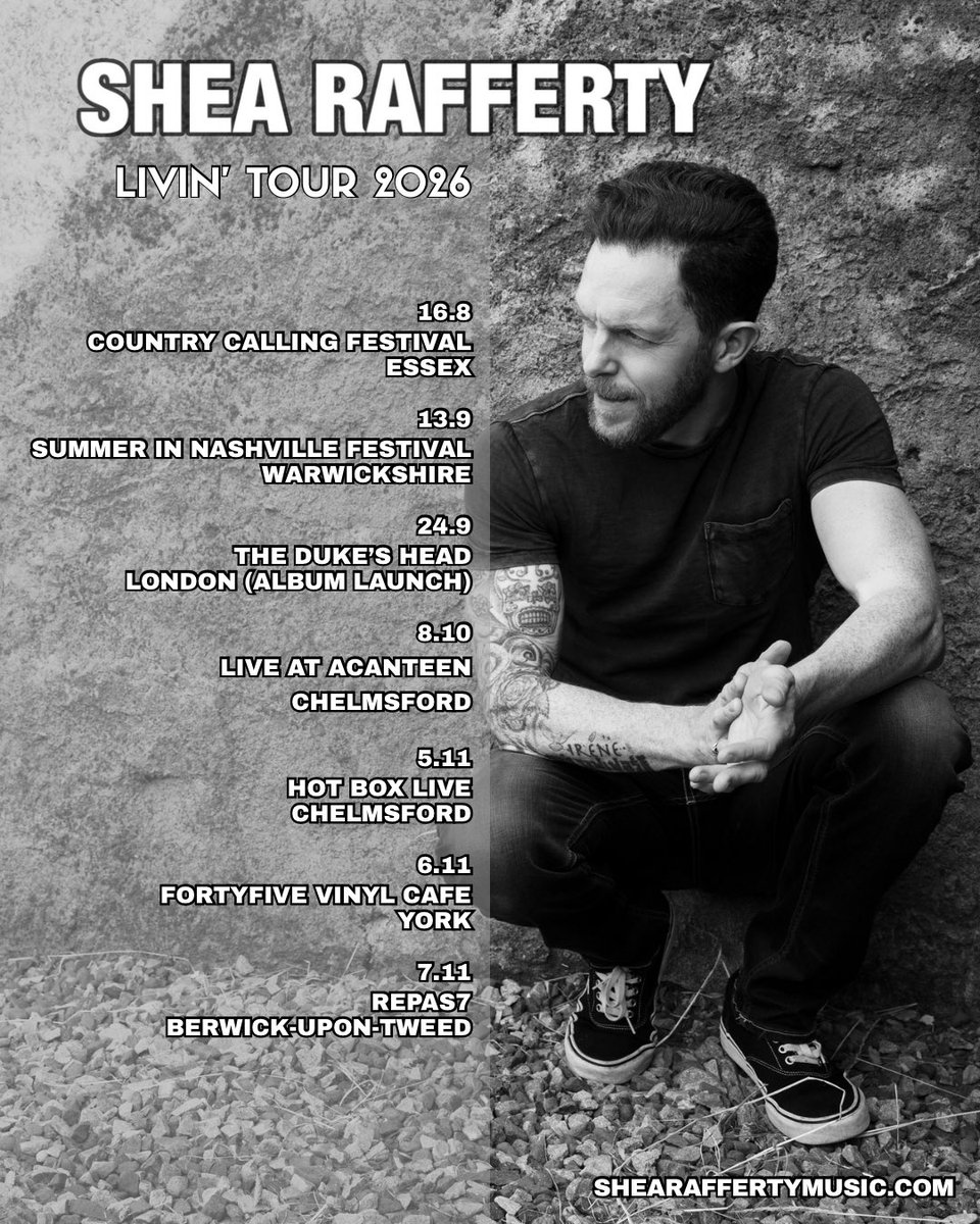 shearaffmusic's tweet photo. * TOUR UPDATE * 💚 Grab those tickets via: https://t.co/K6mBtgApzV 🎫

#Livin #Tour #UK #Americana #SingerSongwriter https://t.co/5HhdAdQNdK
