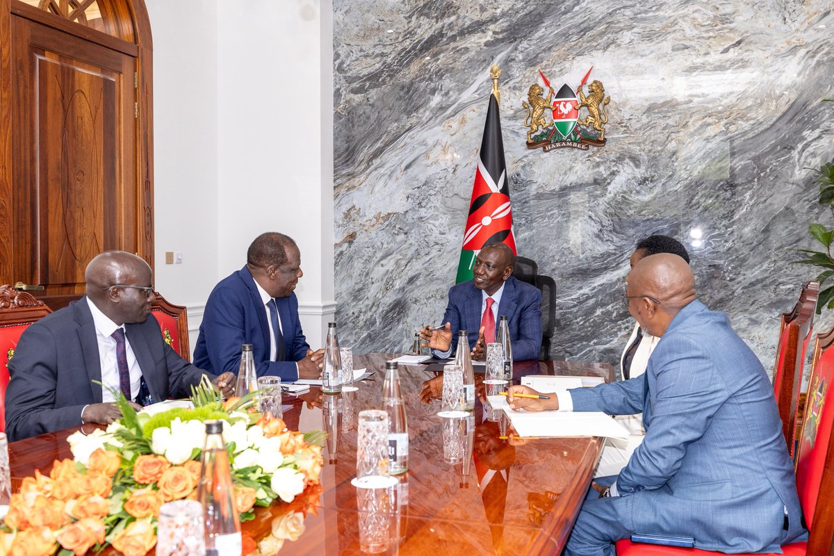 WilliamsRuto's tweet photo. Received a brief on the progress the Financial Inclusion Fund, popularly known as the Hustler Fund, is making in the lives of customers. We will continue resourcing the fund so that Kenyans can continue accessing the most affordable credit in the country.

So far, the Fund has disbursed KSh90 billion to 28 million borrowers on three products - Personal Loan, Bridge Loan and Hustler Groups - and lending KSh50 million a day.

Additionally, the Fund has 10 million repeat customers, 4.5 million of whom have good scores of A and B courtesy of their good borrowing and repayment behaviour.

The borrowers have saved KSh7 billion, a major achievement in the role the Hustler Fund was meant to play in mobilising national savings.

I am very proud that these milestones have been achieved purely on a digital platform and the processes have all been digitised.