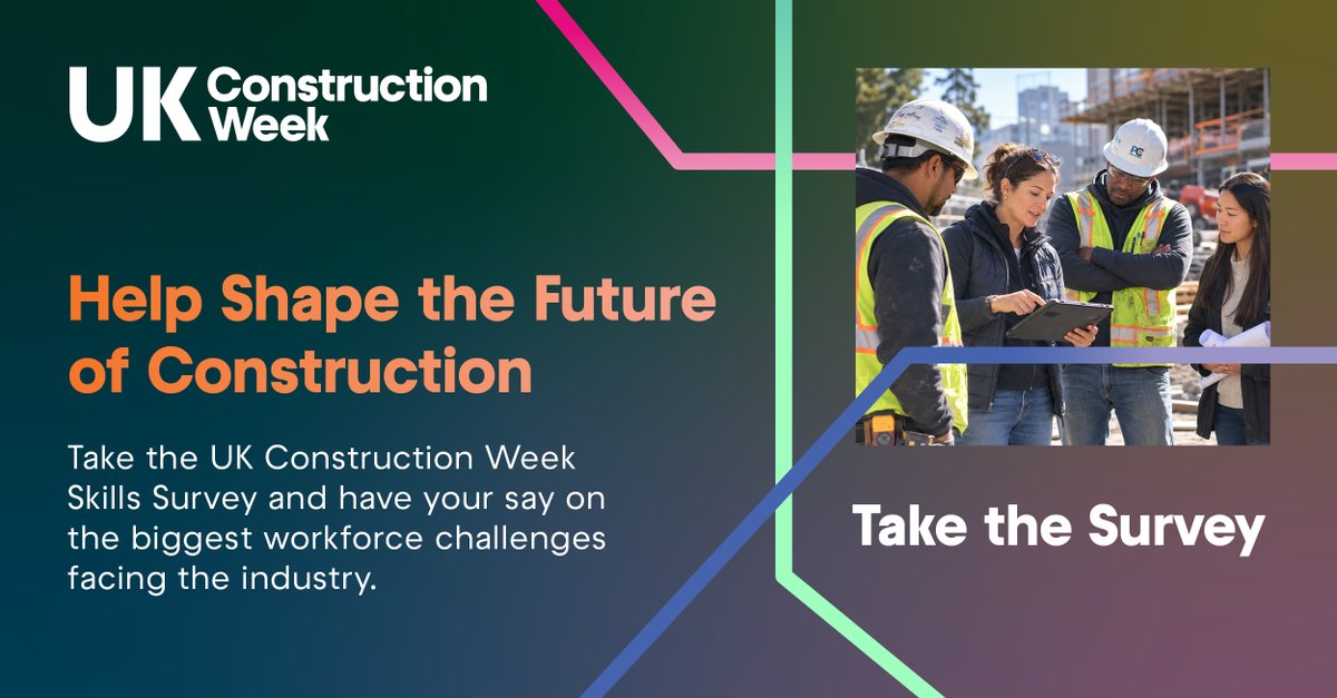FuturebuildNow's tweet photo. Time for an industry reset?  

Have your say in this new industry survey about the UK construction skills landscape.  

Complete the survey, and you could win a free VIP ticket to UKCW Birmingham (29th Sept - 1st Oct).  

Take the Survey: https://t.co/wliTTQzt7R 

#Survey https://t.co/XjtI4i1AS3