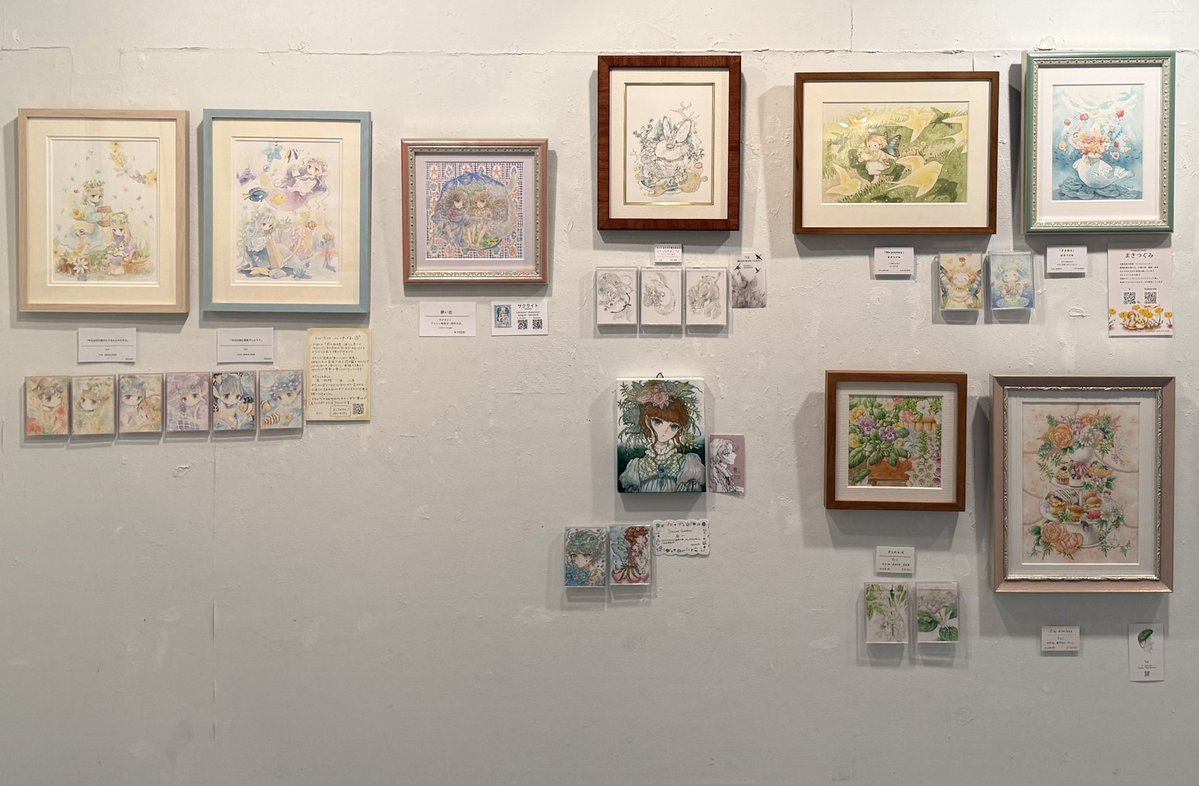 ARTs_LABo's tweet photo. ARTs*LABo 花と妖精・海と人魚｜スペース毎の展示の様子です。 #ARTsLABo https://t.co/ZAKtGy5DNP