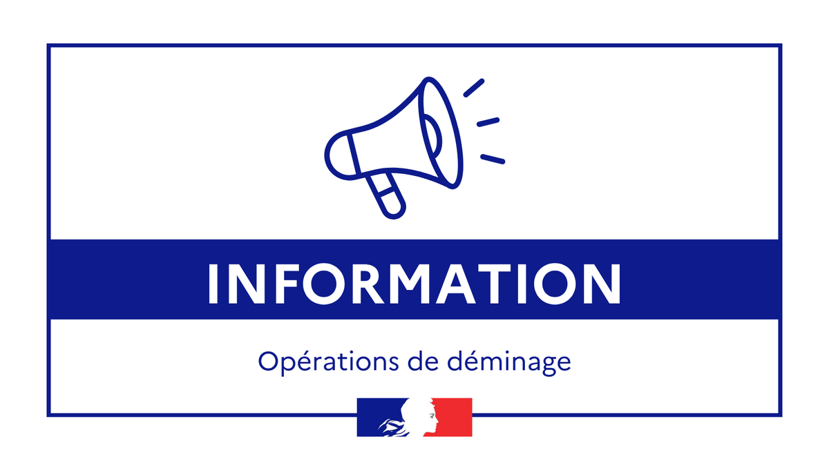 Image de Préfet d'Indre-et-Loire : #InfoTrafic I Opérations de déminage 💣

Deux opérations de déminage d'engins de la Seconde Guerre m