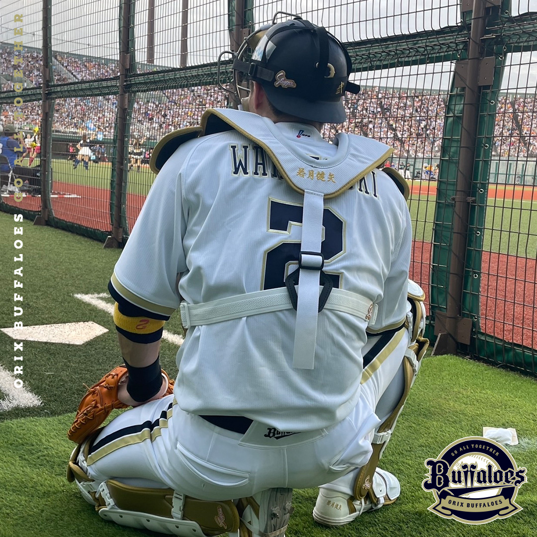 Orix_Buffaloes's tweet photo. #エスピノーザ 投手
#若月健矢 捕手
#本日のバッテリー
#ふたりで1つ
#頼もしい背中
#マイナビオールスターゲーム2026
#富山市民球場
#Bs2026 https://t.co/cbkmK0QgX8