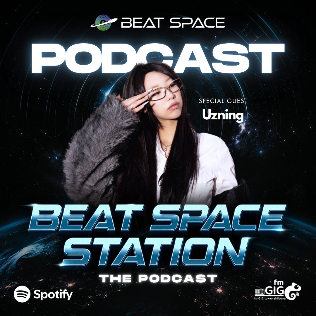 BEATSPACEJAPAN's tweet photo. BEAT SPACE STATION #40, 41
番組アーカイブをPodcastにて配信開始🎧

ゲストには、韓国ソウル出身のトリリンガルシンガー "ゆずにん・Uzning" が登場！

▷視聴はこちら
https://t.co/c5GcYt88OT https://t.co/ponLv3pYhc