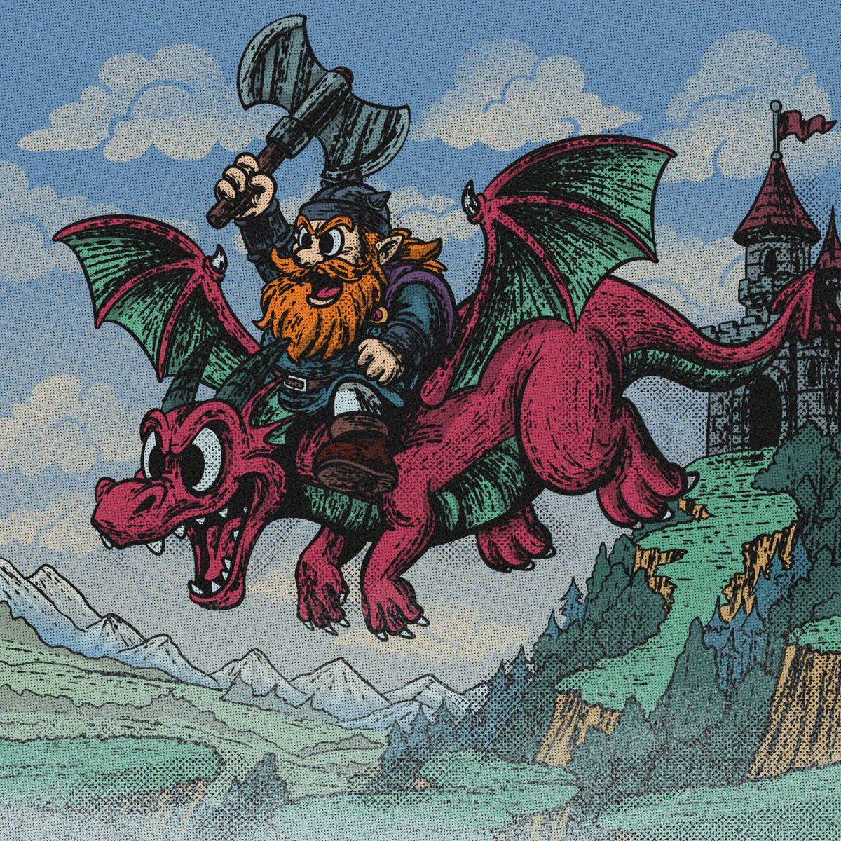 GuildGrime's tweet photo. Guild of Grime is taking flight🏰🐲

Supply: 3200 adventurers

Want to secure your spot for the mint?

-Like &amp; RT this tweet
-Comment your wallet below

We are choosing the worthy. Who’s flying with us? 👇 https://t.co/hKaPSH8ppT
