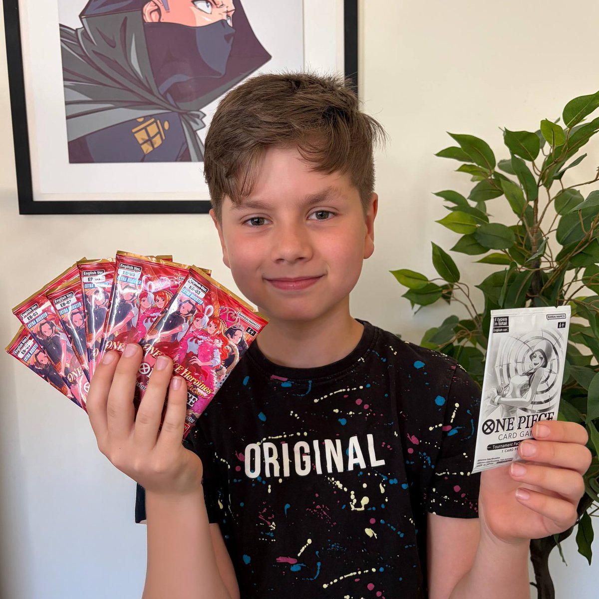 Domin1k8's tweet photo. In my next video I'll be opening 6 x One Piece EB-03 packs and hunting for the Nami SP 🤗 https://t.co/Ln3Xeuoy6c