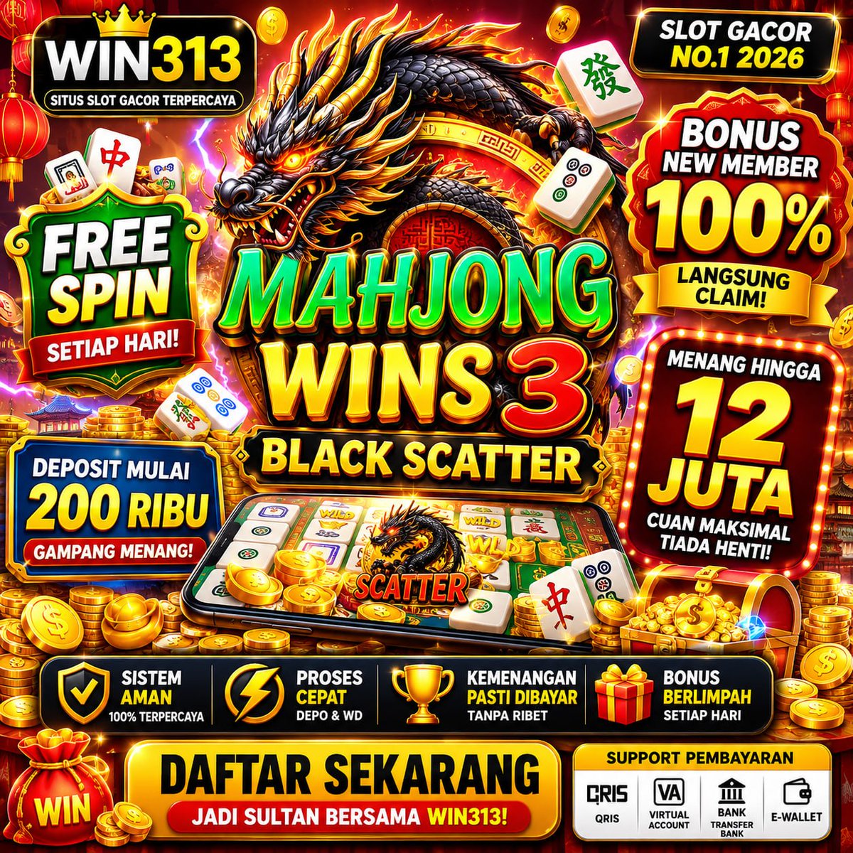 MonicWingacor's tweet photo. Dukung team andalan kamu hanya di win313 situs bola lengkap dan  terpercaya 2026 !!
Daftar di sini : https://t.co/mzNZ0yHFKp 
Buruan jangan sampai ketinggalan untuk  dukung team andalan kalian dan dapatkan hadiah menarik bersama kami sekarang juga !!   
#fypシ゚viral #fypシ゚ https://t.co/YuFlU2Zs9l