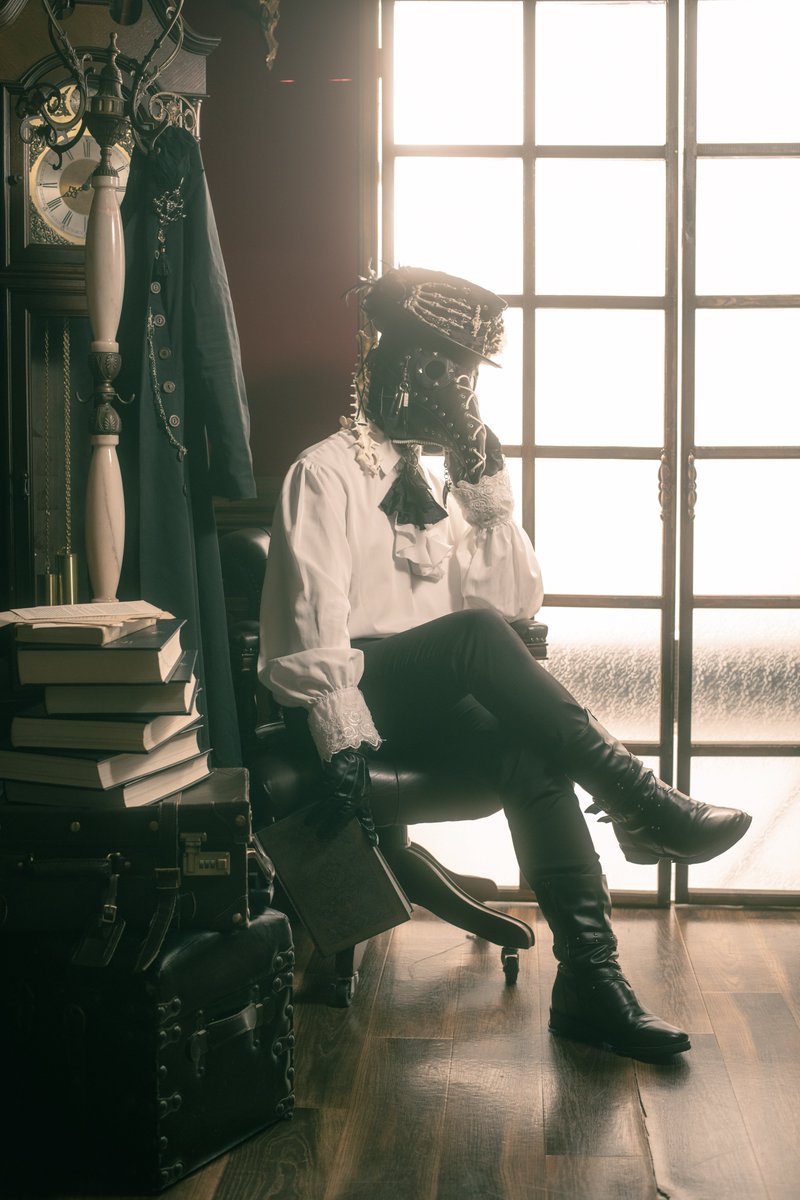 黒いお面 tweet media