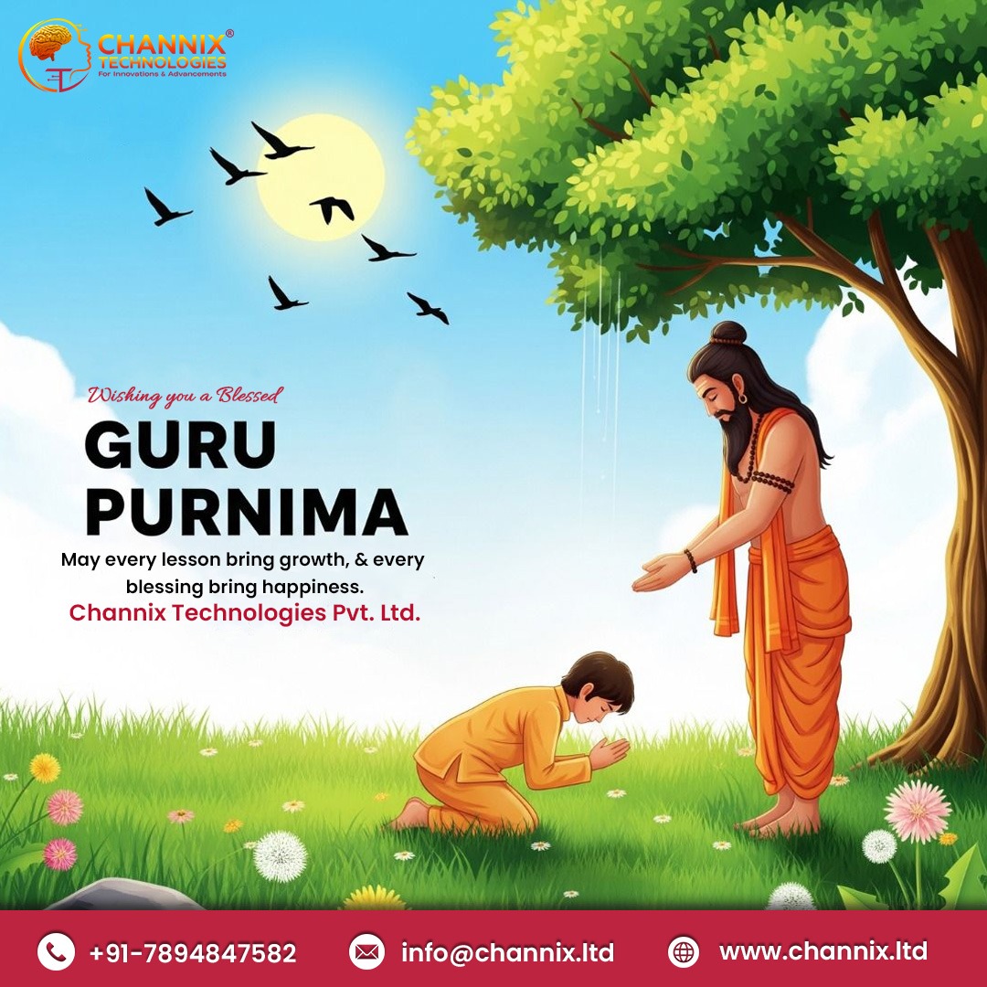 IT_Websolution's tweet photo. Happy Guru Purnima! 🙏

Honouring the teachers and mentors whose wisdom inspires growth, innovation, and success. Wishing everyone a blessed Guru Purnima.

— @IT_Websolution 

🌐 https://t.co/CZqkgUYeCG

#HappyGuruPurnima #GuruPurnima #Mentorship #Leadership #ChannixTechnologies https://t.co/deHvV5sFMh