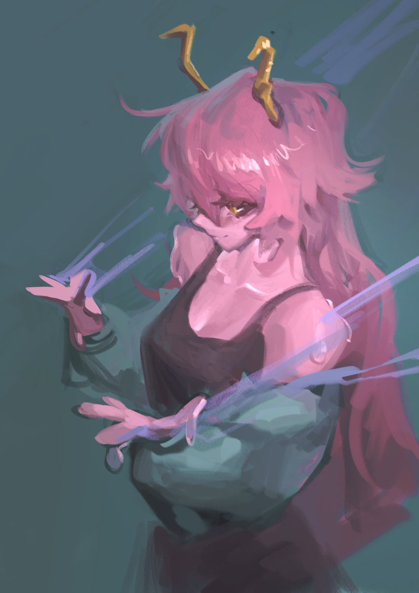 greentosan's tweet photo. I'm running a fanart request challenge! Retweet/share, follow, and comment your favorite character, and I'll draw them and tag you in the reply <3 🎨✨ (•̀ᴗ•́)و
#artreqest #artmoots #fanart #artist #myheroacamedia #dandadan #gachiakuta https://t.co/ptUuF1lJGX