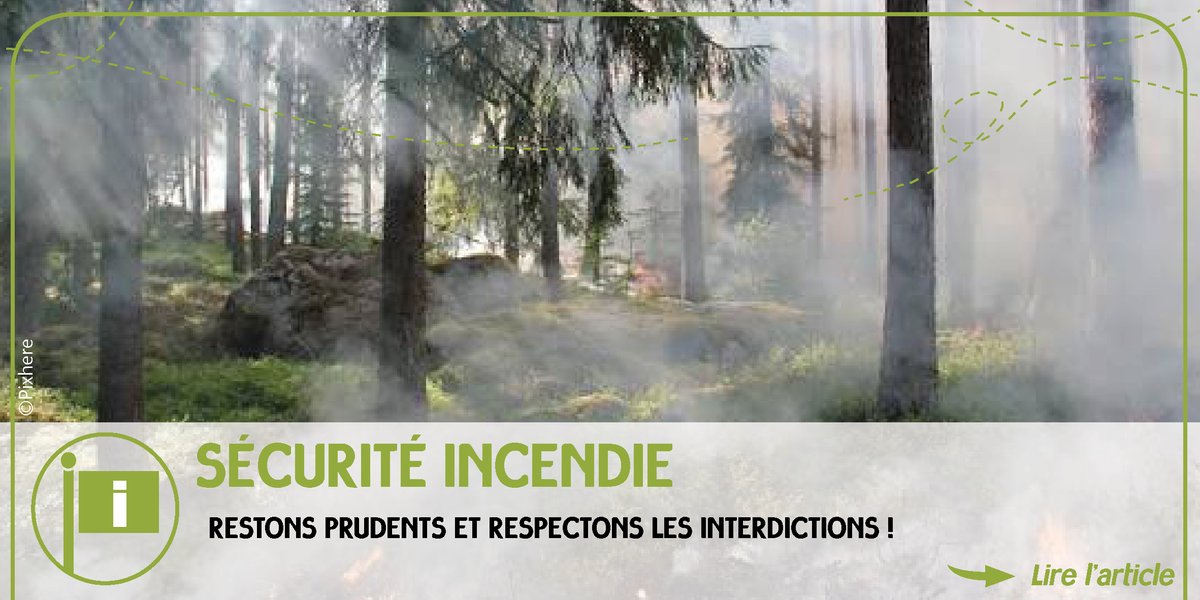 ffrandonnee92's tweet photo. 📢RESTONS PRUDENTS ET RESPECTONS LES INTERDICTIONS, dans toutes les forêts et espaces verts. En Ile-de-France beaucoup de forêts sont actuellement interdites.
Partout en France les risquent d’incendies sont majeurs. Restez vigilants et signalez toute suspicion de départ de feu🔥 https://t.co/SwNjKkU0UW