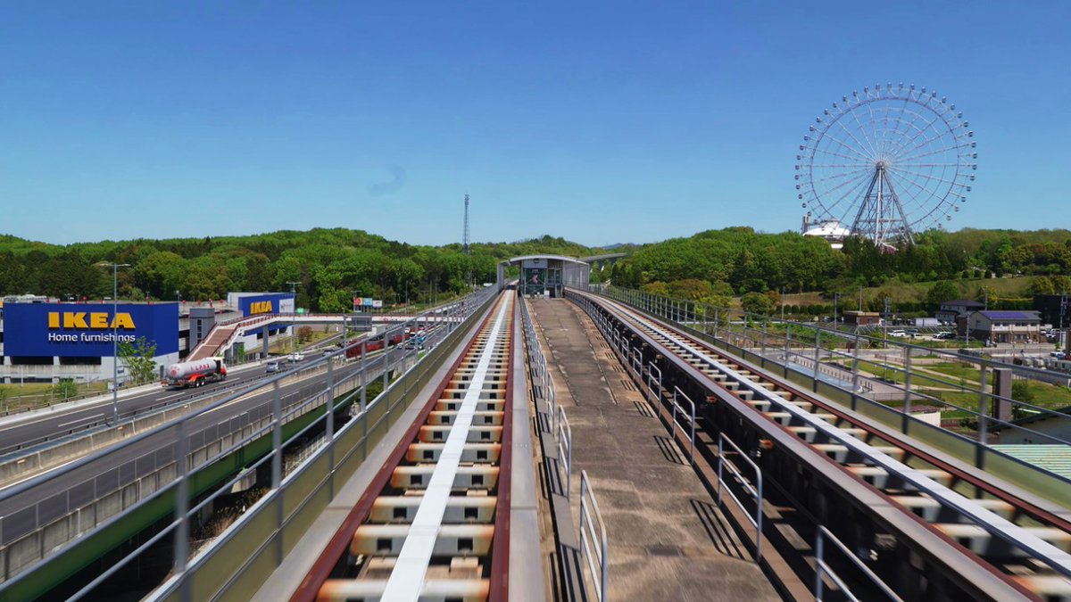 TetsuPro_pr's tweet photo. ＼ #鉄プロ 初の「３社収録」！／

Swtich「鉄プロXROSS OVER名古屋 編」

RAILWAY② 愛知高速交通『#リニモ』
磁気浮上式リニアモーターカーの浮上走行に初挑戦！

リニモで駆け抜ける高架路線の眺望は絶景です！

▼公式サイト
https://t.co/kT1ndodI1f

#鉄道にっぽん https://t.co/V6TOZ3krAY