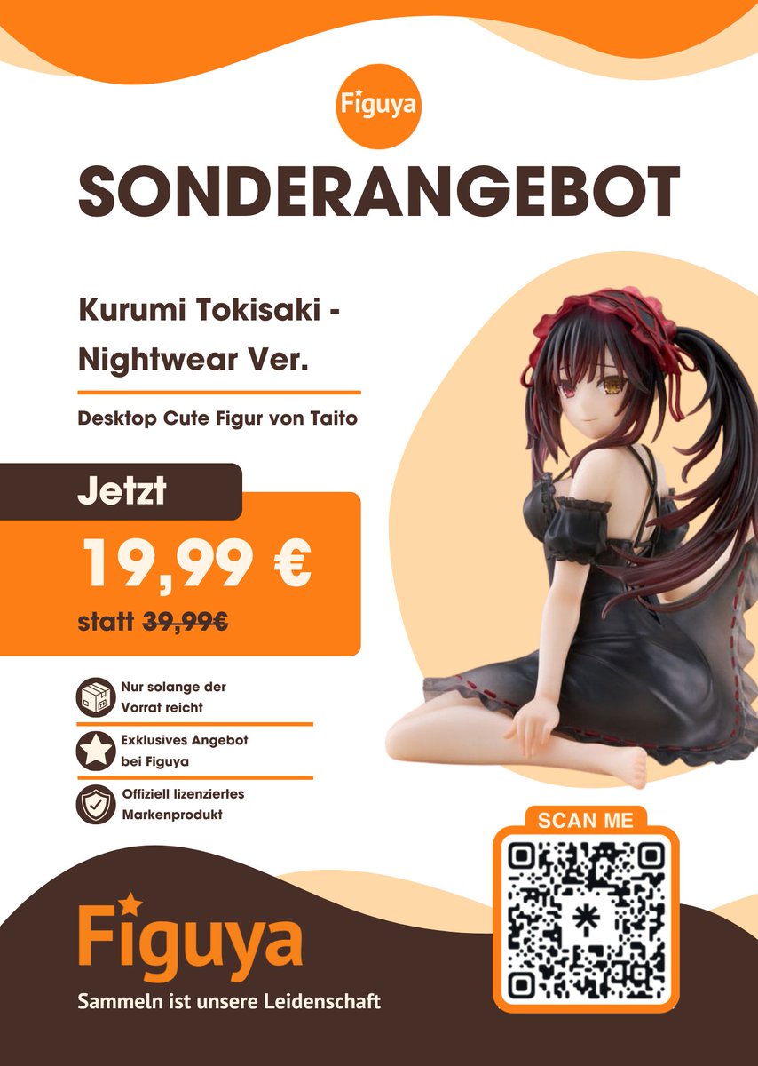 Figuchan's tweet photo. Kleiner Reminder: Dieses Wochenende sind wir auf der AnimagiC 2026! 🧡

Falls ihr vorbeikommt: Hier seht ihr schon mal unsere Angebote für Freitag bis Sonntag. 👀

Ich freue mich darauf, ganz viele von euch am Figuya Stand zu sehen! 🥹✨

#AnimagiC2026 #Animagic #Figuya #Anime #Manga